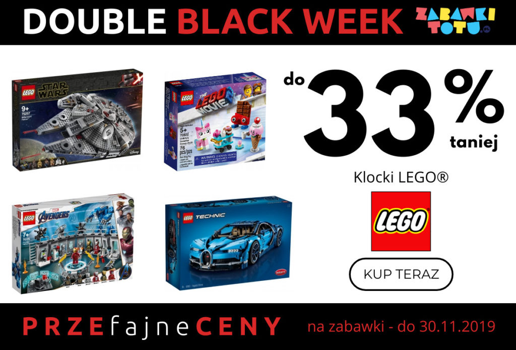 Klocki Lego Black Friday Week, promocja