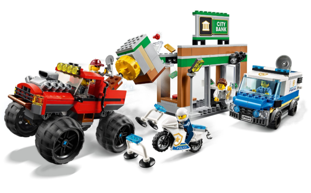 LEGO CITY Napad z Monster Truckiem zabawkitotu