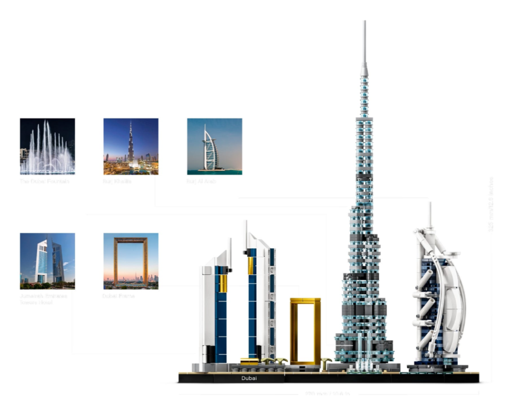 LEGO ARCHITECTURE Dubaj